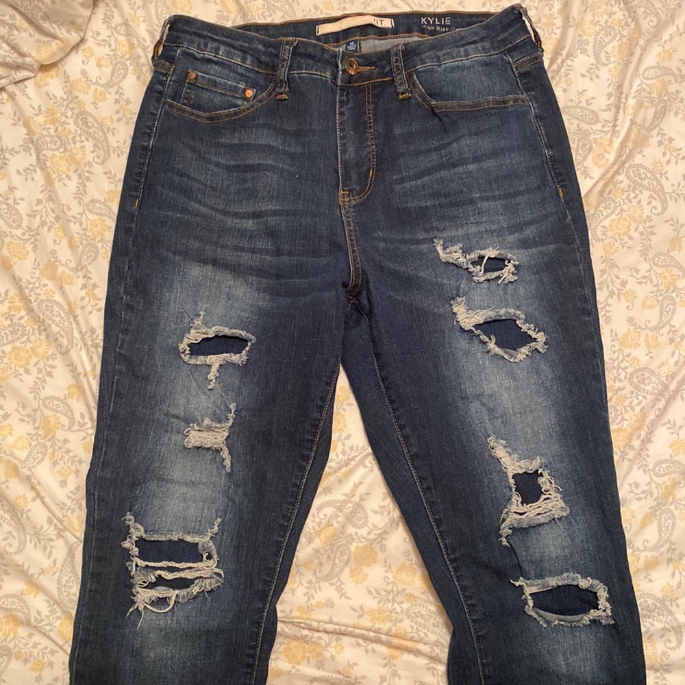 Kylie high rise curvy skinny jeans